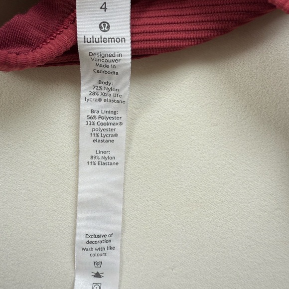 Lululemon Ribbed Bodycon - Picture 4 of 4